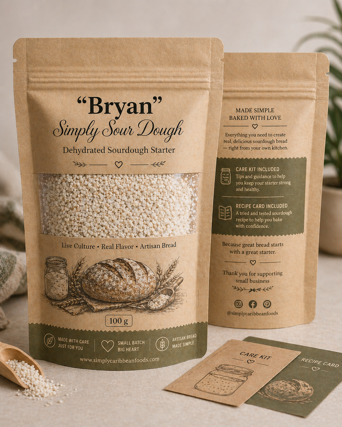 Bryan's Simply Sourdough Starter