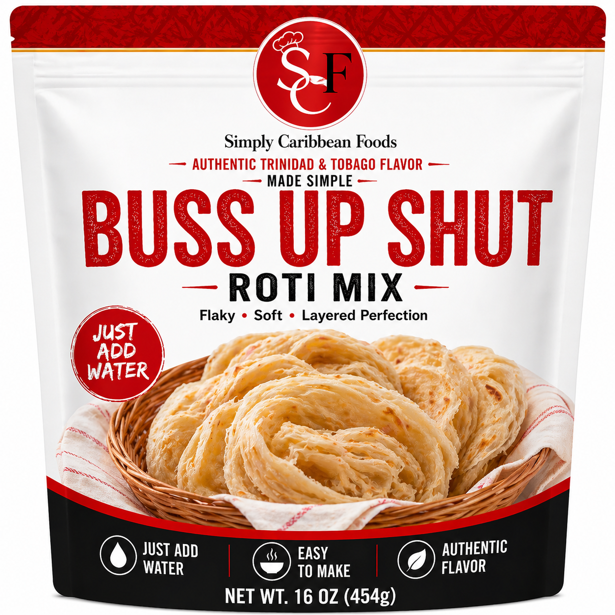 Buss Up Shut Roti Mix